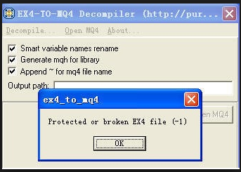 free decompiler software ex4 to mq4